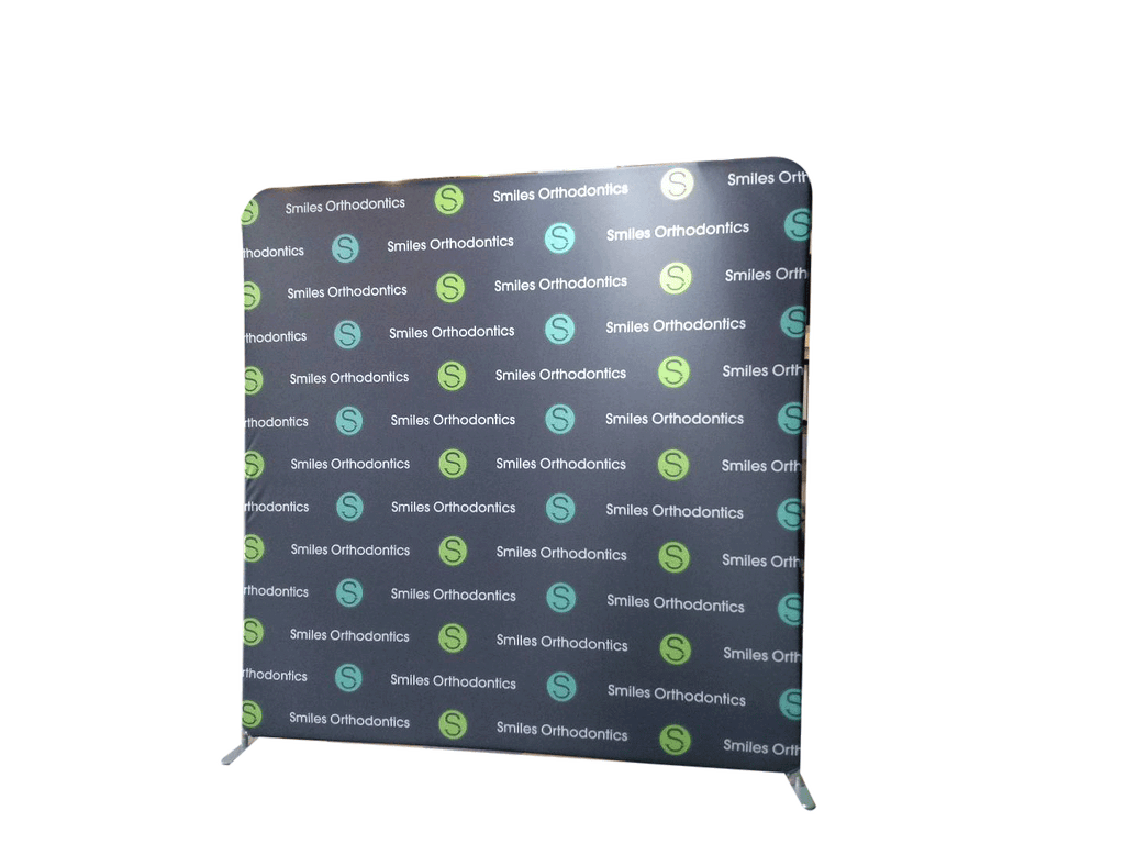 What is a Step and repeat backdrop?