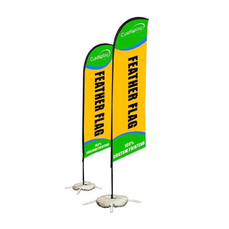 How to Choose The Right Feather Flag Banner Size and Dimensions