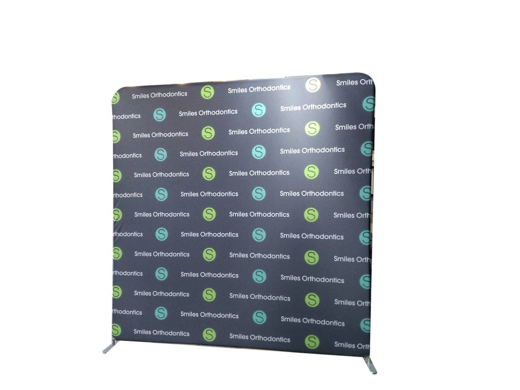 What is a Step and repeat backdrop?