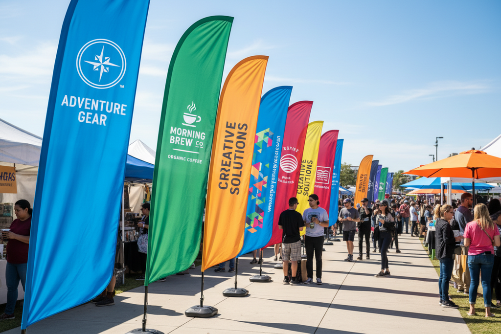 What makes feather flags of high-quality?
