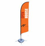 Open house flag banner