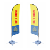 Single Sided Feather Flags