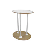 Portable Counter Podium for trade show  booth-Oval