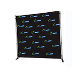 Step and Repeat Banner Backdrop with Logo